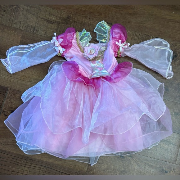 Other - Barbie dress up dress Halloween costume girls Sz 4-6x